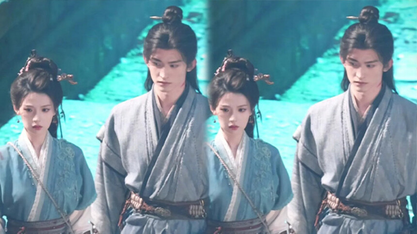 常华森张淼怡《聊斋》夜戏路透 同框互动画面超甜