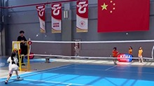 长沙县特立教育集团举行中小学生羽毛球邀请赛