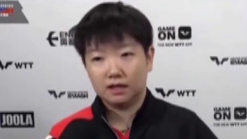 TOP4 孙颖莎赢得WTT大满贯开门红（二） 鏖战5局 对手称孙颖莎强大如“AI”