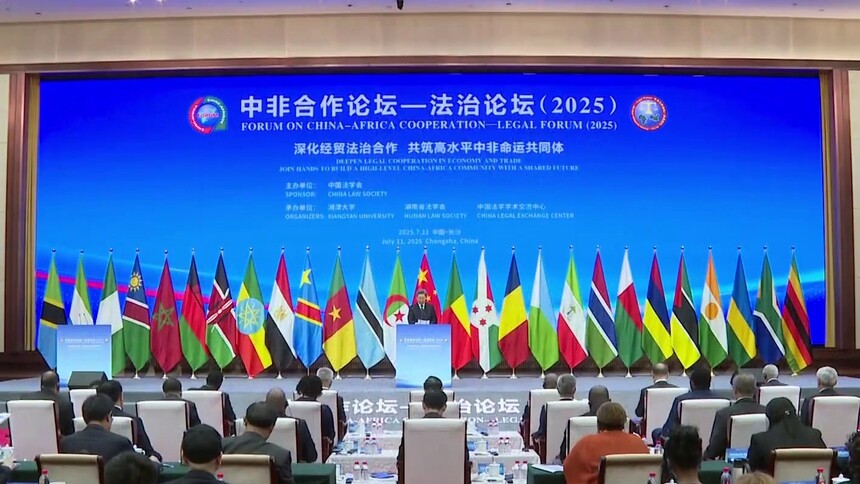 陈文清出席中非合作论坛—法治论坛（2025）开幕式 并在湖南调研