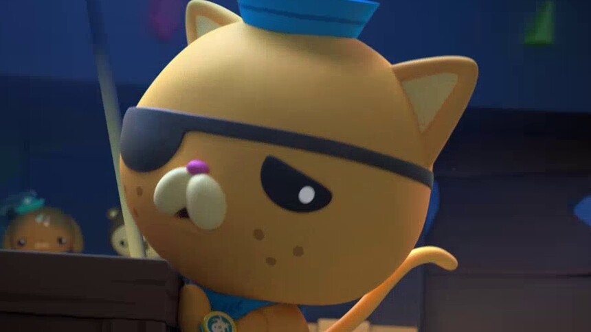 呱唧用鱼饼干战胜巴克队长