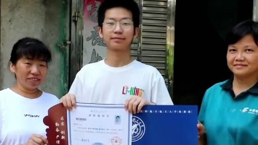自制“火箭”的农村少年 圆梦沈阳航空航天大学