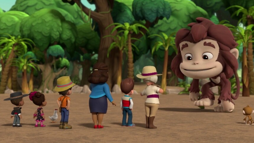 芙洛拉进入火烈鸟群 温妮意外发现毛茸茸的舞蹈天赋