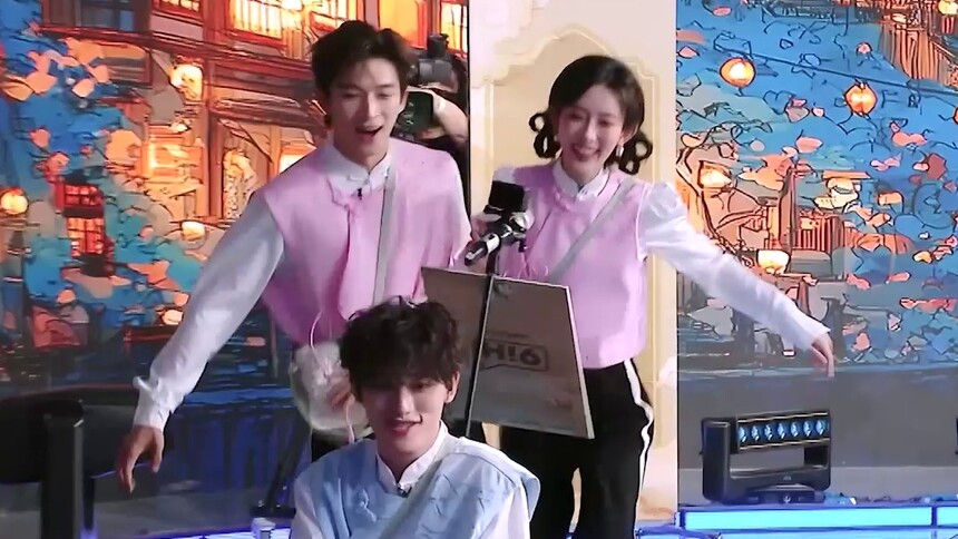 丁程鑫给孟子义王星越转迷糊了