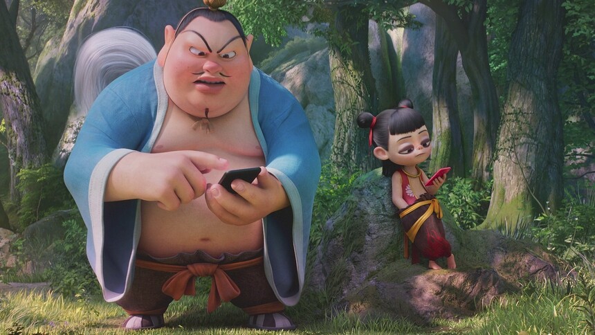 《哪吒之魔童闹海》喜剧番外 哪吒太乙上演爆笑师徒囧事
