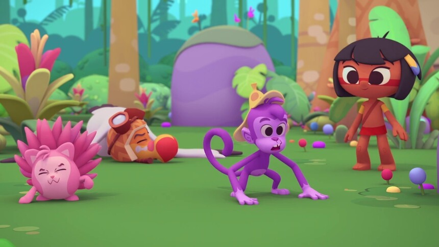 奥利维亚那天在森林捡到了一样怪东西