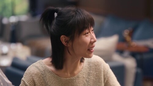 张冉教付玉东卸妆