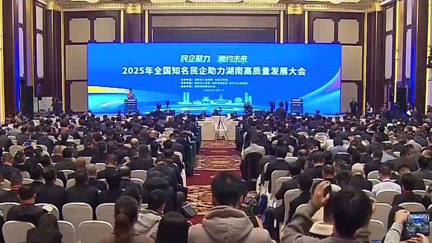 全国知名民企助力湖南高质量发展大会在长沙举行 高云龙沈晓明致辞 毛伟明作推介 毛万春出席