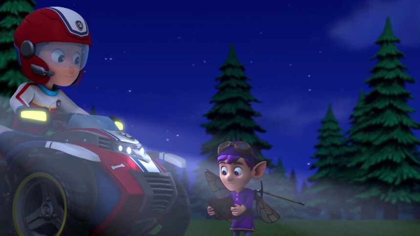 莱德帮助比米使用仙仙平板 成功寻找到失落的硬币