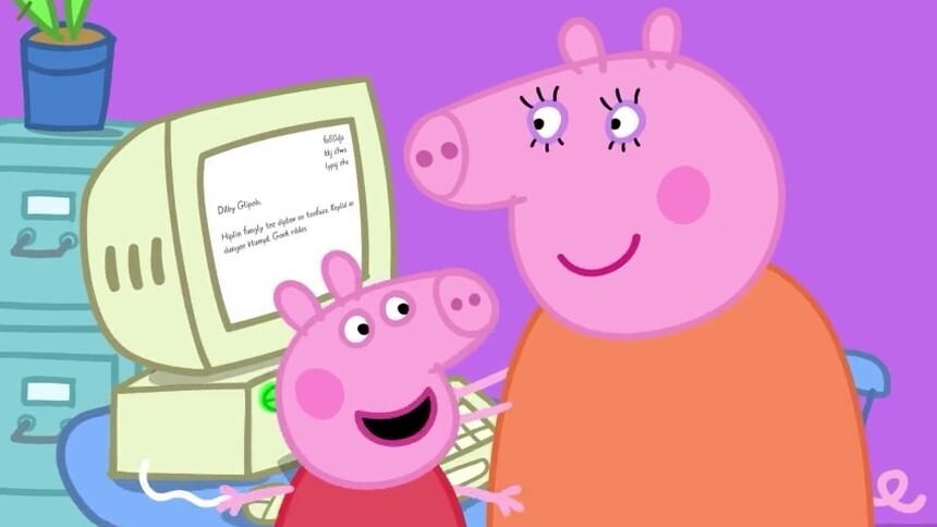 猪爸爸讲办公室用语，佩奇直呼好古怪