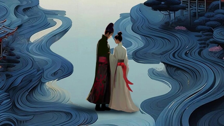 《明月录》动态海报：王楚然辛云来携手同行