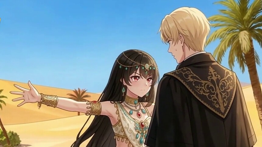 赛琳娜阻止陛下冒着危险去见莉安娜