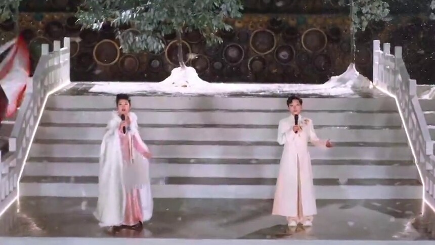 《沁园春·雪》何赛飞王珮瑜戏腔梦幻联动