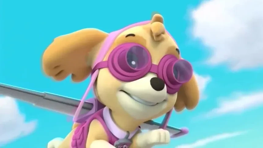 汪汪队救援联盟之可卡颇犬skye:我掌握着各种航空技术!