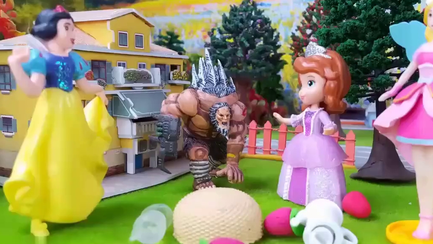 【小猪佩奇玩具故事】小公主苏菲亚和花仙子的
