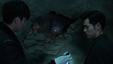 韩天峰在据点墙内埋尸