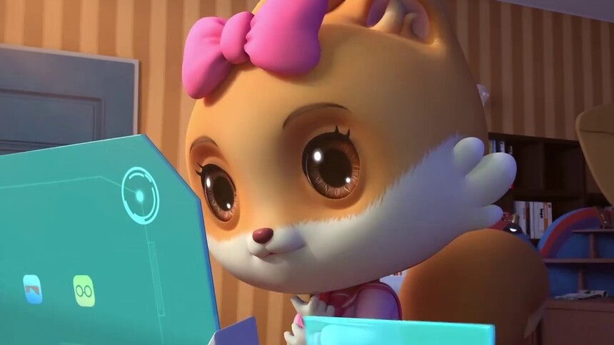 急坏了三只松鼠欲找寻失踪的主人