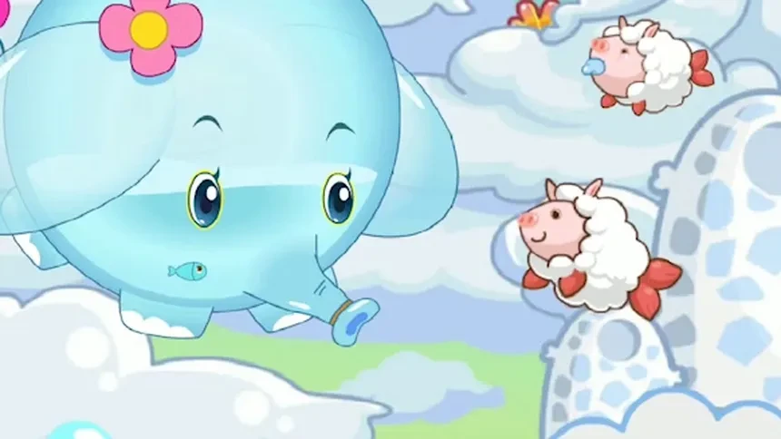 小伴龙探险游戏之七彩大陆第二季第5集飘飘海