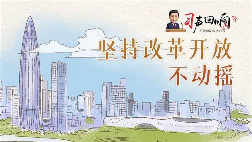 习声回响坚持改革开放不动摇