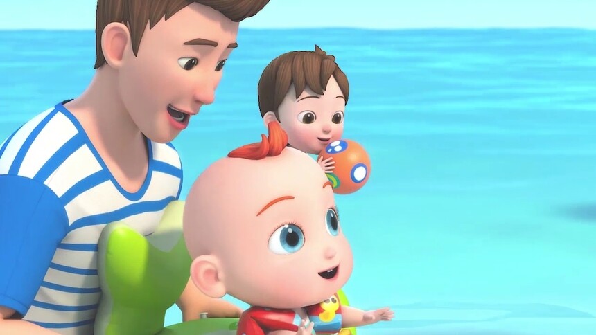 超级宝贝jojo第52集宝宝海滩游玩记