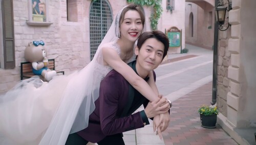 花絮集锦:宣璐赵志伟戏里甜到戏外6《奈何boss又如何》心动抖音站