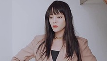 迪丽热巴演绎秋日复古造型