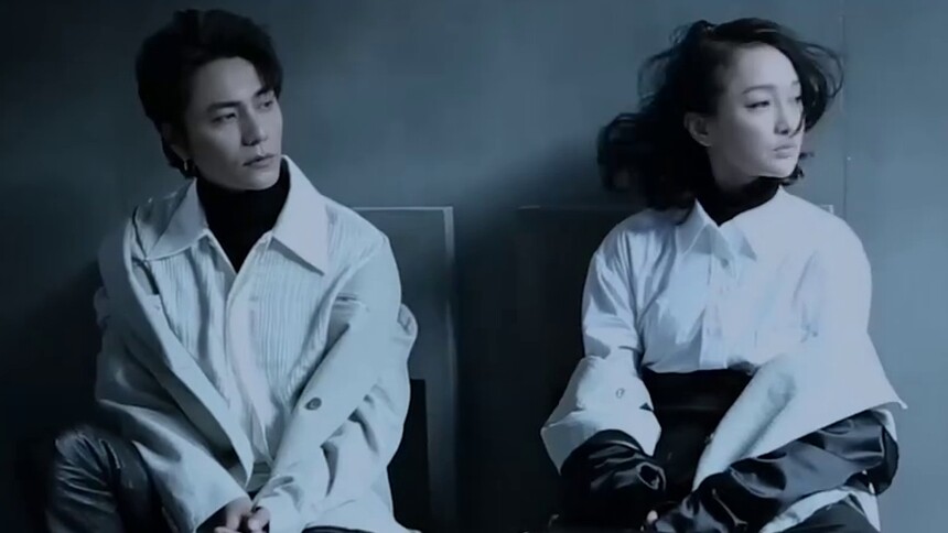 陈坤周迅黑白疏离感的意境大片美绝两人的适配度简直不要太高