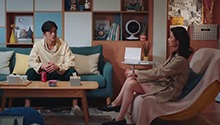 李择南前女友出现气场十足