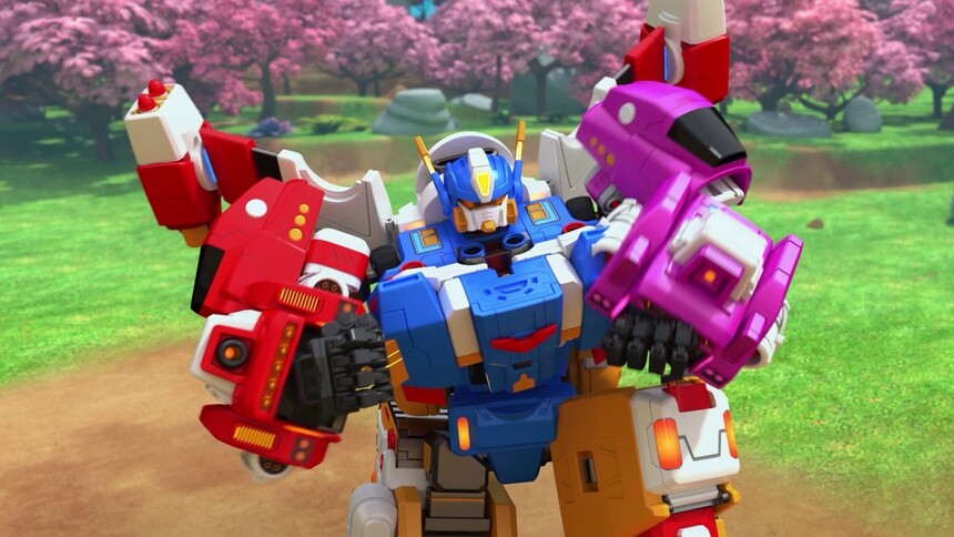 《萌宝战警2》:超能机甲 高燃出击 【萌宝战警高光时刻】胜利返航!