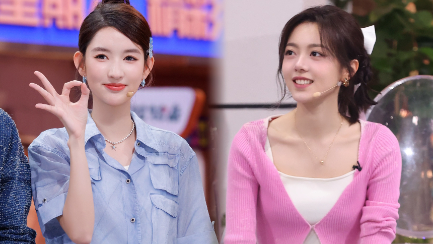 赵今麦王玉雯彩排互夸甜妹