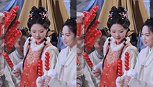 任敏《良陈美锦》拿糖葫芦拍照