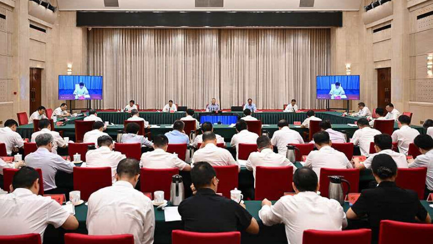沈晓明主持召开产业发展和重大项目建设谋划务虚会 树立以项目看担当以产业看实绩的导向 推动产业发展和项目建设取得更大成效 毛伟明 毛万春 谢卫江出席