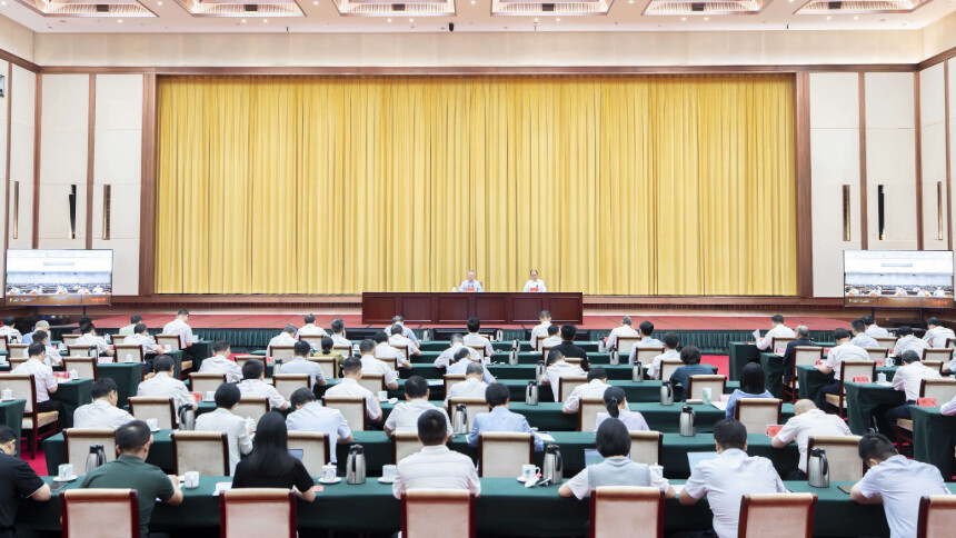 沈晓明讲授树立和践行正确政绩观学习教育专题党课 以高度的政治责任感理旧账防新账 更好推动全省高质量发展 毛伟明主持 毛万春 谢卫江出席
