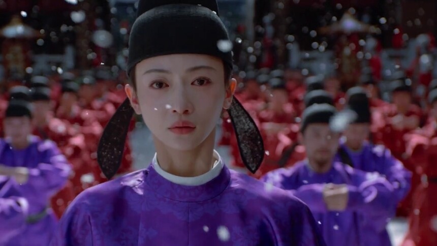 《御廷谣》第28集看点：孟廷辉身挡龙头杖，英寡为革新雪中受鞭刑
