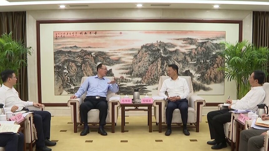 省政府与部分部委央企在京举行工作会谈 同频共振 聚力赋能 携手共绘“三高四新”美好蓝图 毛伟明 程福波 丁向群 孙永才出席