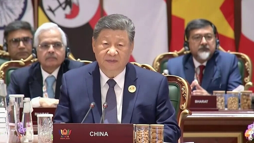 习近平出席金砖国家领导人第十八次会晤第二阶段会议并发表重要讲话