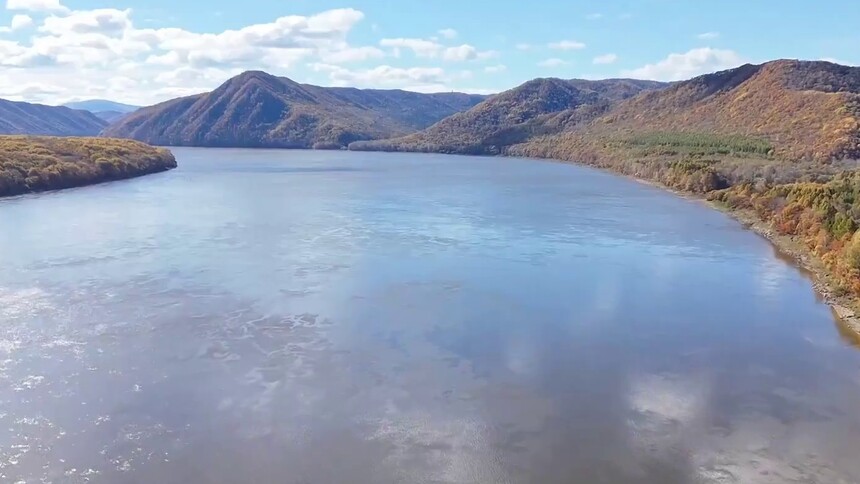 黑龙江萝北：峡江铺彩卷 秋韵醉萝北